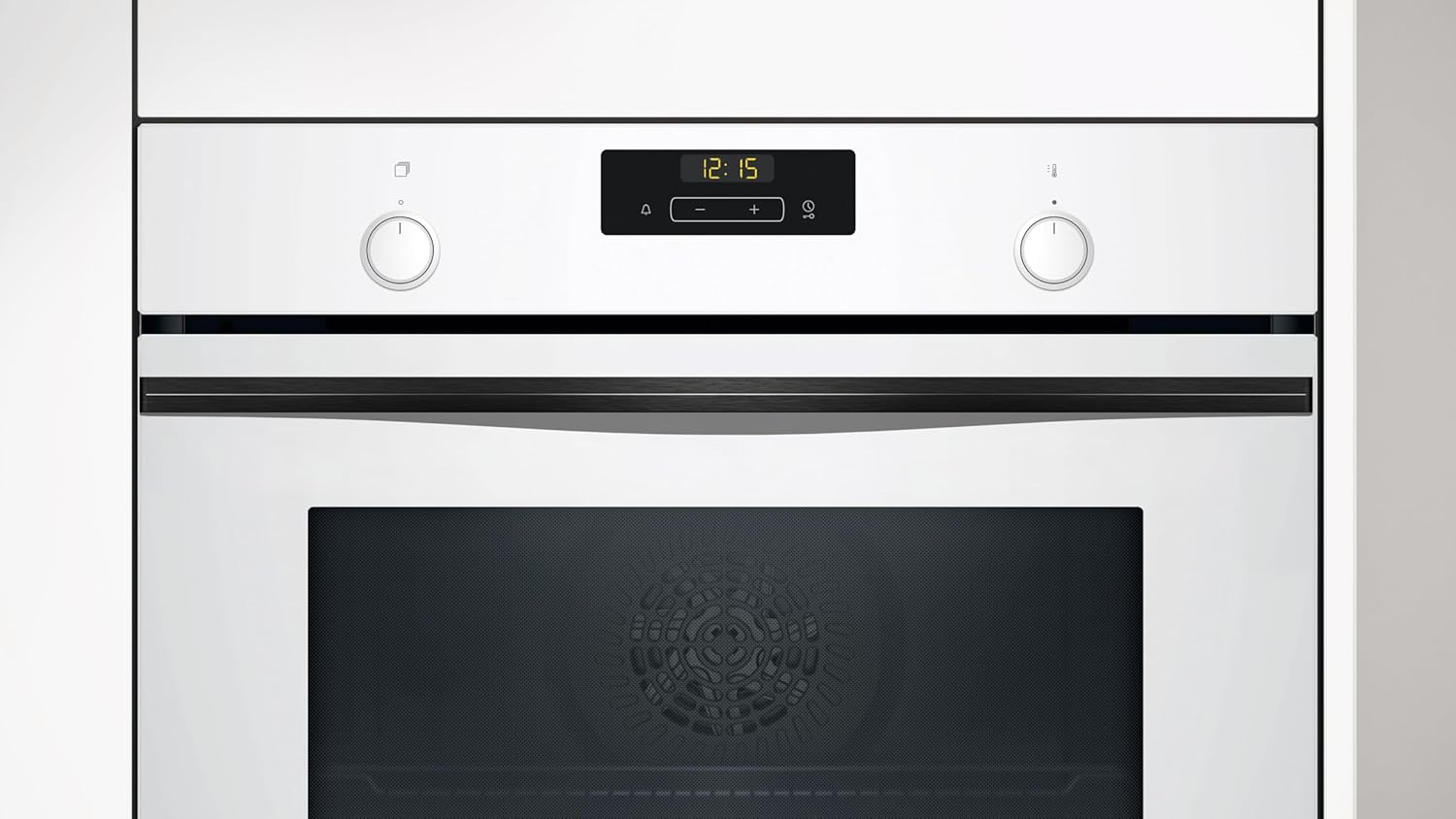 Balay - Horno multifunción, 60 cm, Control Comfort, Aqualisis, Raíles 1 nivel, cristal Blanco, 3HB5131B3