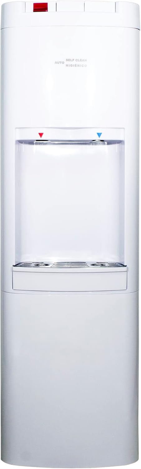 Fuente de Agua EVOSSÉ O3 UP Blanca. Dispensador de Agua fría y Caliente. Water Cooler.