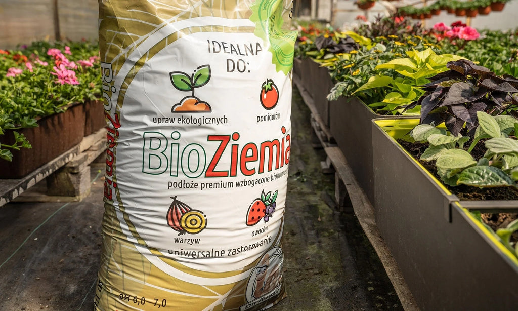 Ziemia Ogrodowa BIO Kompost 1050L do pomidorów warzyw rozsad PALETA