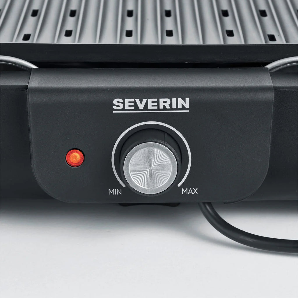 Barbacoa De Mesa Con Placa Para Asar Severin Pg 8556 - 2300 W Negro