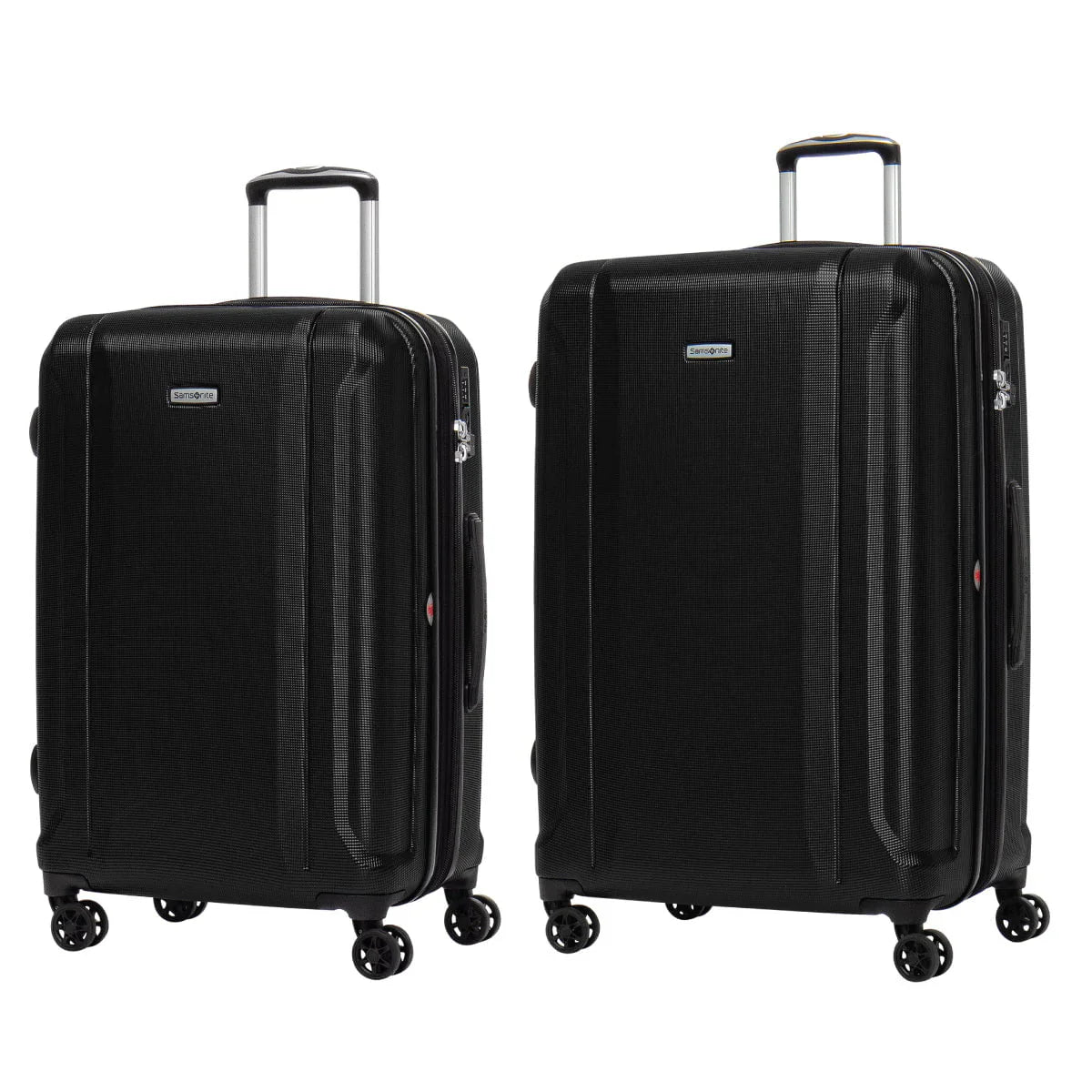 2026 Samsonite Omni 3.0 - Juego de maletas expandibles con ruedas de 2 piezas (equipaje de mano y mediano)