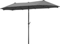 Schneider 746-02 parasol Salerno prostokątny, naturalny, 300 x 150 cm