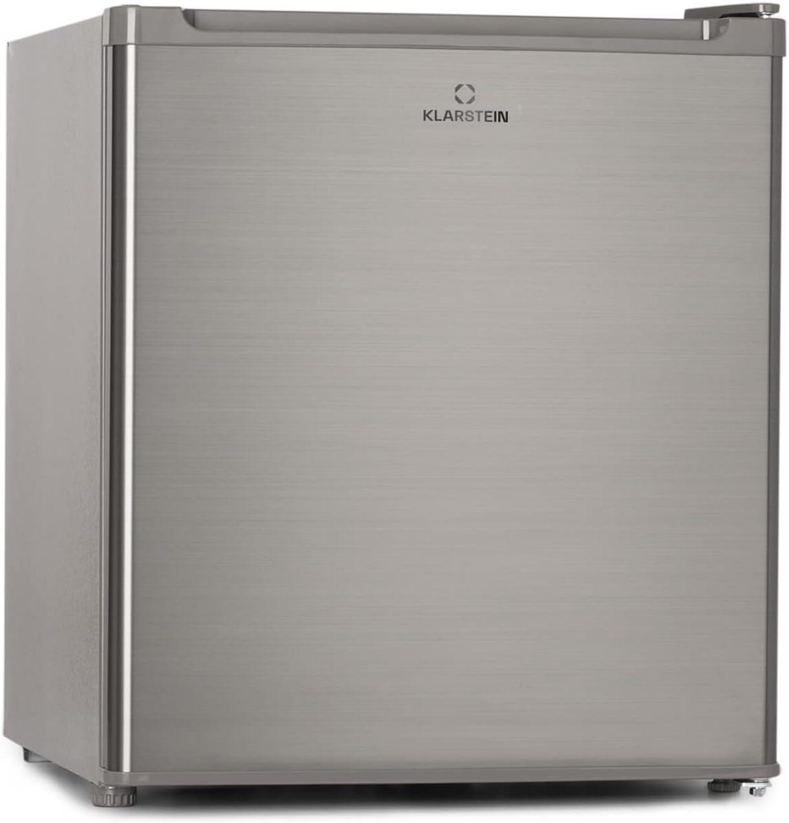 Klarstein Congelador Pequeño Vertical, Mini Congelador Portatil Silencioso para Casa y Oficina, Capacidad 33 l. con Estante, Eficiencia Energética, Estante, Dep. Hielos y Rascador