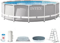 Intex 26720NP - INTEX Prism Frame Round Above Ground Pool with Filter