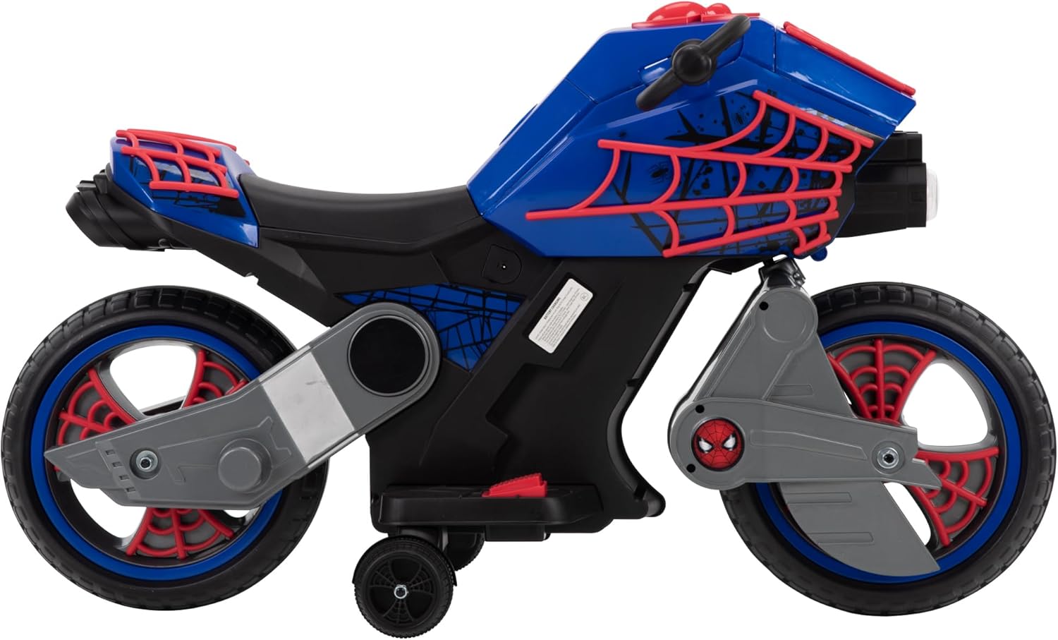 Huffy Spiderman 6V Paseo en Motocicleta para niños 3-7 años