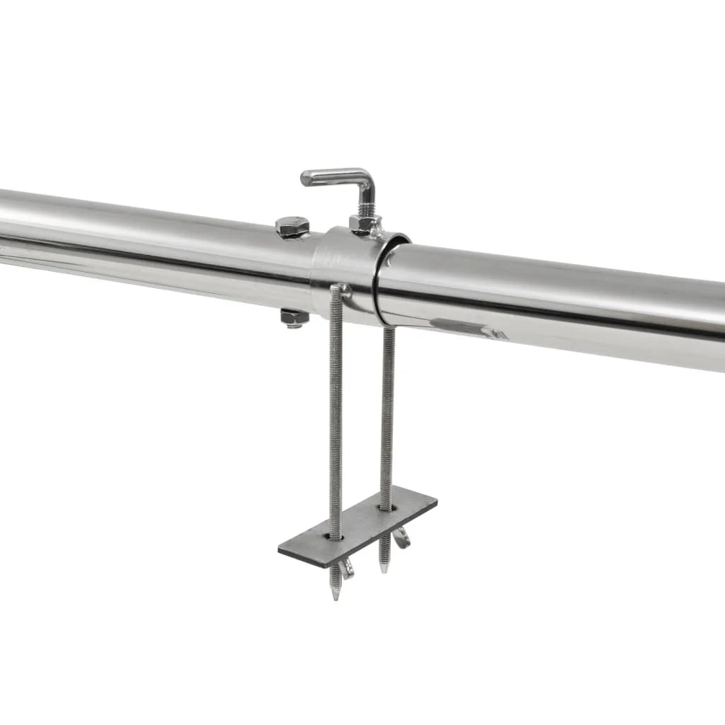Barbacoa Automática Con Motor Acero Inoxidable 150x46,5x82,5 Cm Vidaxl