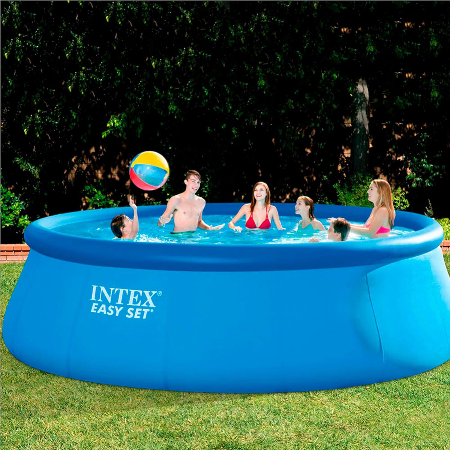 Intex 26168NP-PISCINA Easy Set D457X122 CM(C/Bomba Filtro 220-