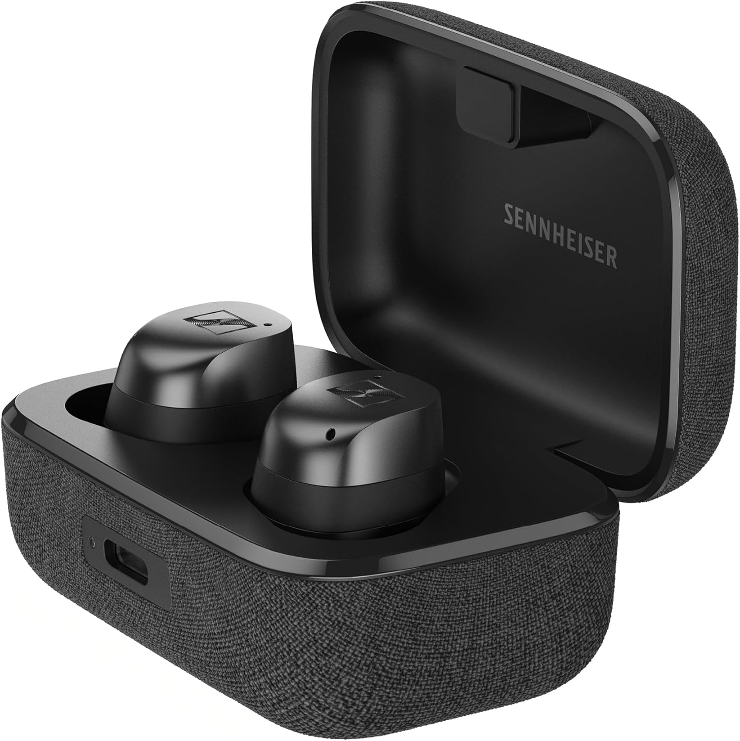 Sennheiser MOMENTUM True Wireless 4 - Słuchawki z technologią Bluetooth 5.4, z krystalicznie czystym brzmieniem, baterią wytrzymującą do 30 godz. i ANC – w kolorze czarnym grafitowym