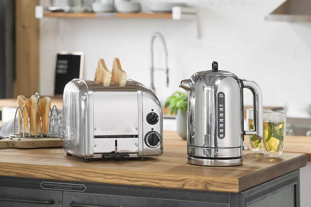 Dualit NewGen 2S - Tostadora, material acero inoxidable, color gris