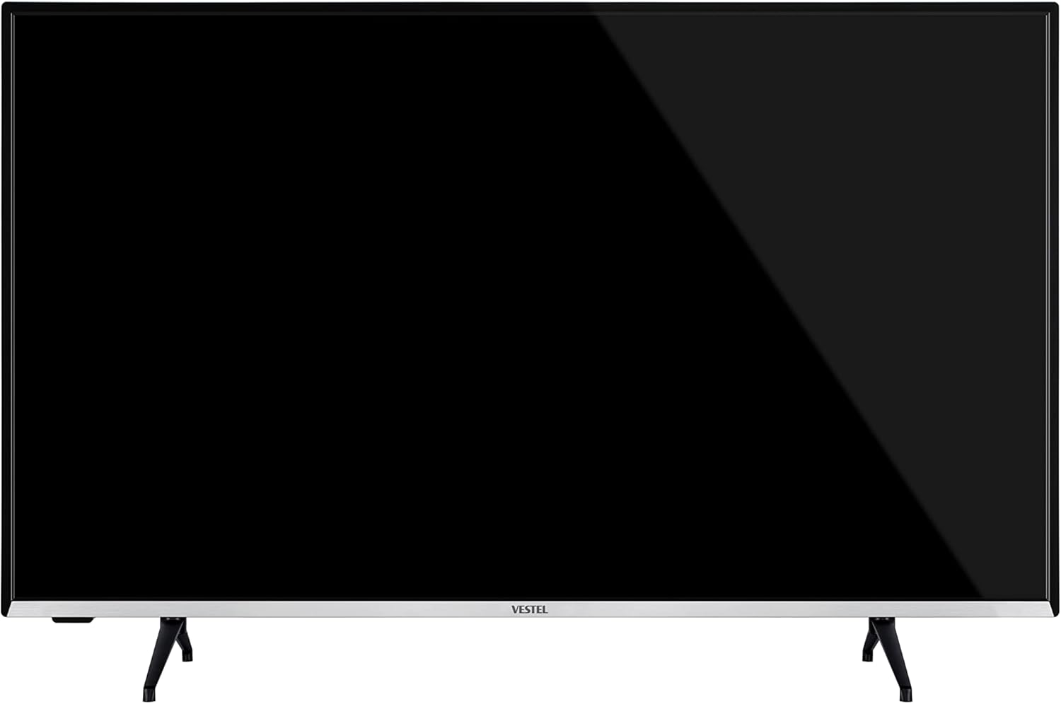 Daewoo 43DM65QV - QLED Smart TV 43 Pulgadas 4K HDR, Dolby Vision & Dolby Atmos, Compatible con Alexa, Peana Central, Diseño sin Marcos
