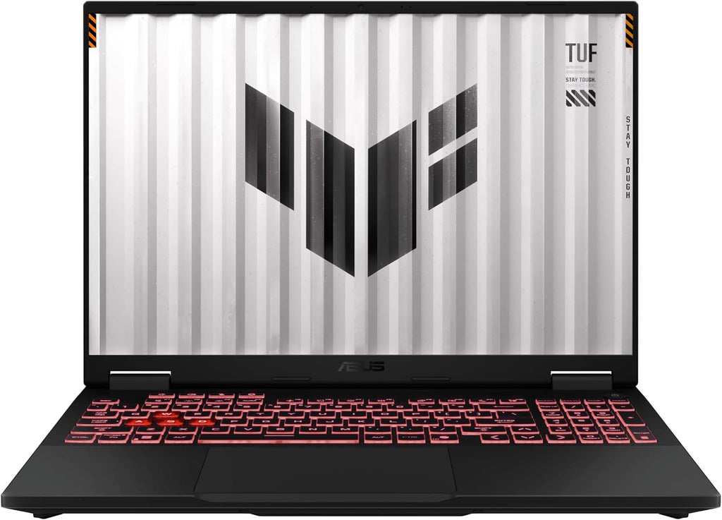 ASUS TUF Gaming A16 FA608UM-RV005 - Ordenador Portátil Gaming de 16" WUXGA 165Hz (AMD Ryzen 7 260, 32GB RAM, 1TB SSD, NVIDIA RTX 5060 8GB, Sin Sistema Operativo) Gris Jager - Teclado QWERTY español