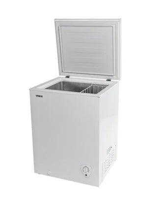 MAŁA ZAMRAŻARKA SKRZYNIOWA 2w1 LODÓWKA 100L KOSZ LED BIAŁA