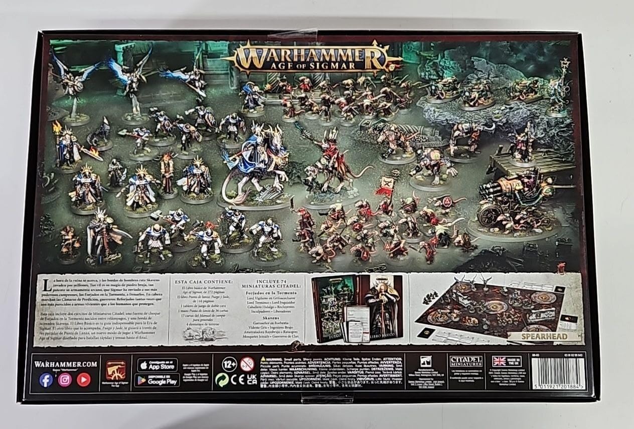 Warhammer Age of Sigmar: Mareaskaven, Caja de Lanzamiento, Edición Nueva