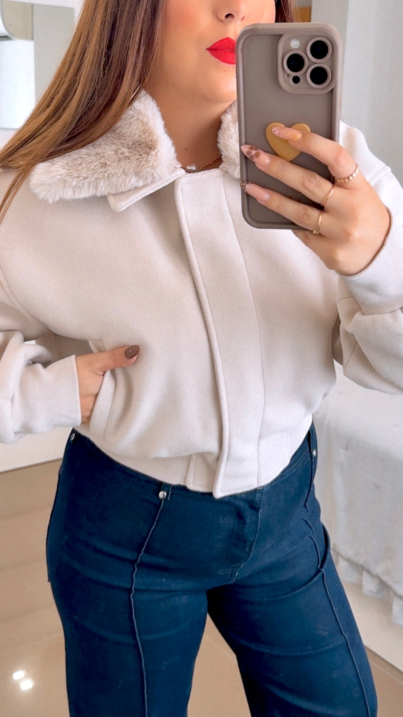 BOMBER CUELLO PELO