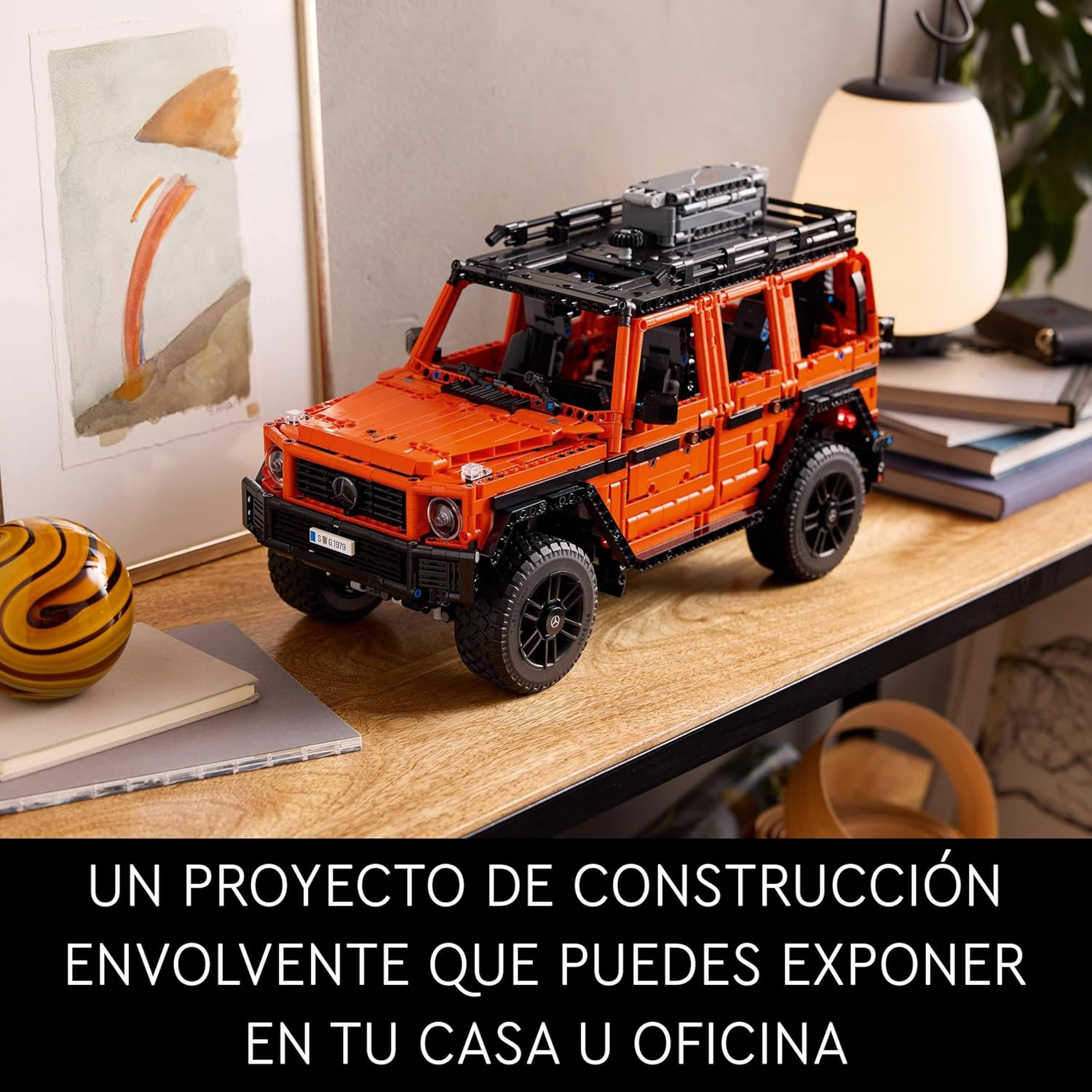Technic Mercedes-Benz G 500 Professional Line Kit de Construcción, Maqueta de Coche Clase G para Adultos, Regalo para Hombres y Mujeres Fans de los 4x4, Decoración del Hogar 42177