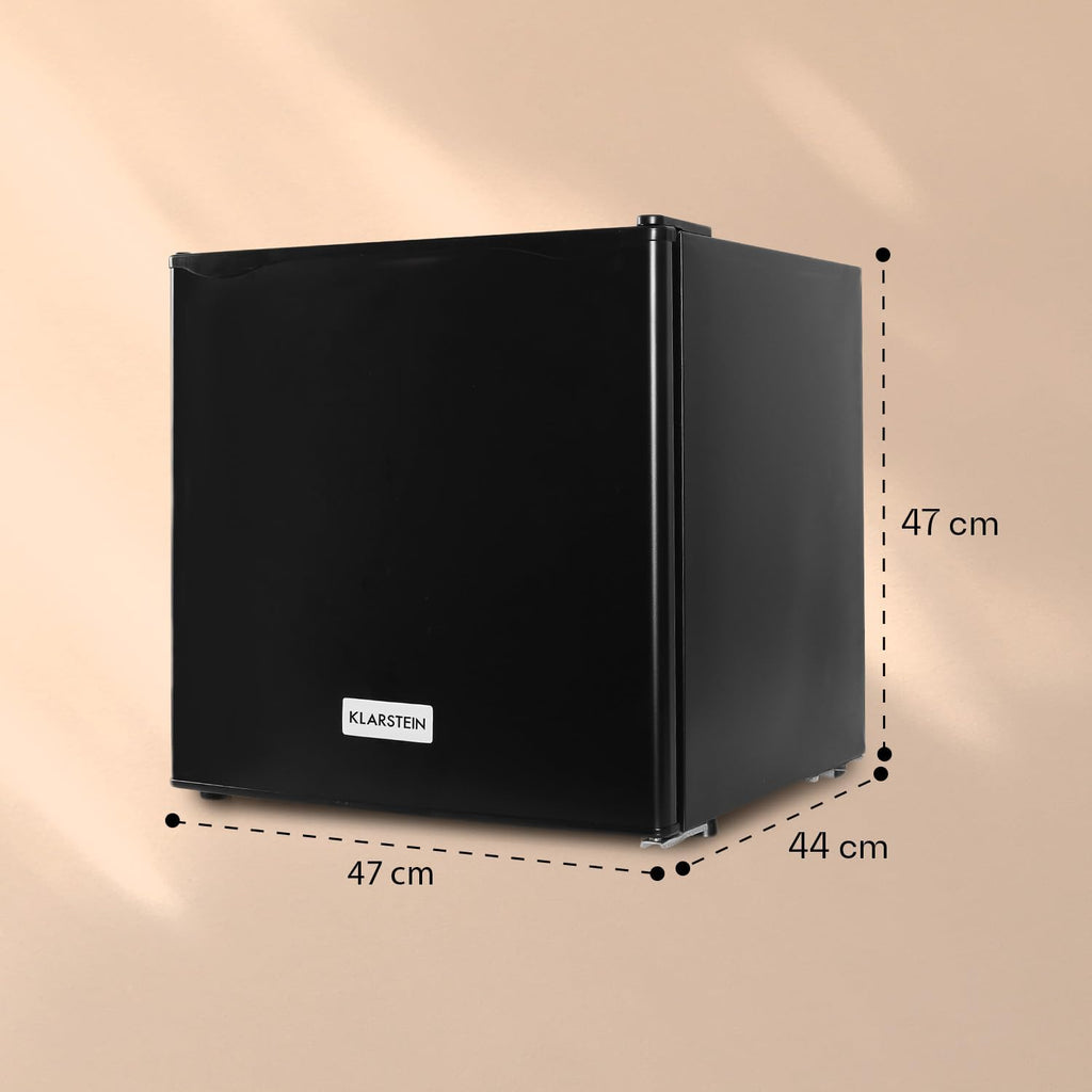 Klarstein Congelador Vertical No Frost 33l, Portátil para Casa y Oficina, Bajo Consumo con Estante y Rascador, Bajo Encimera