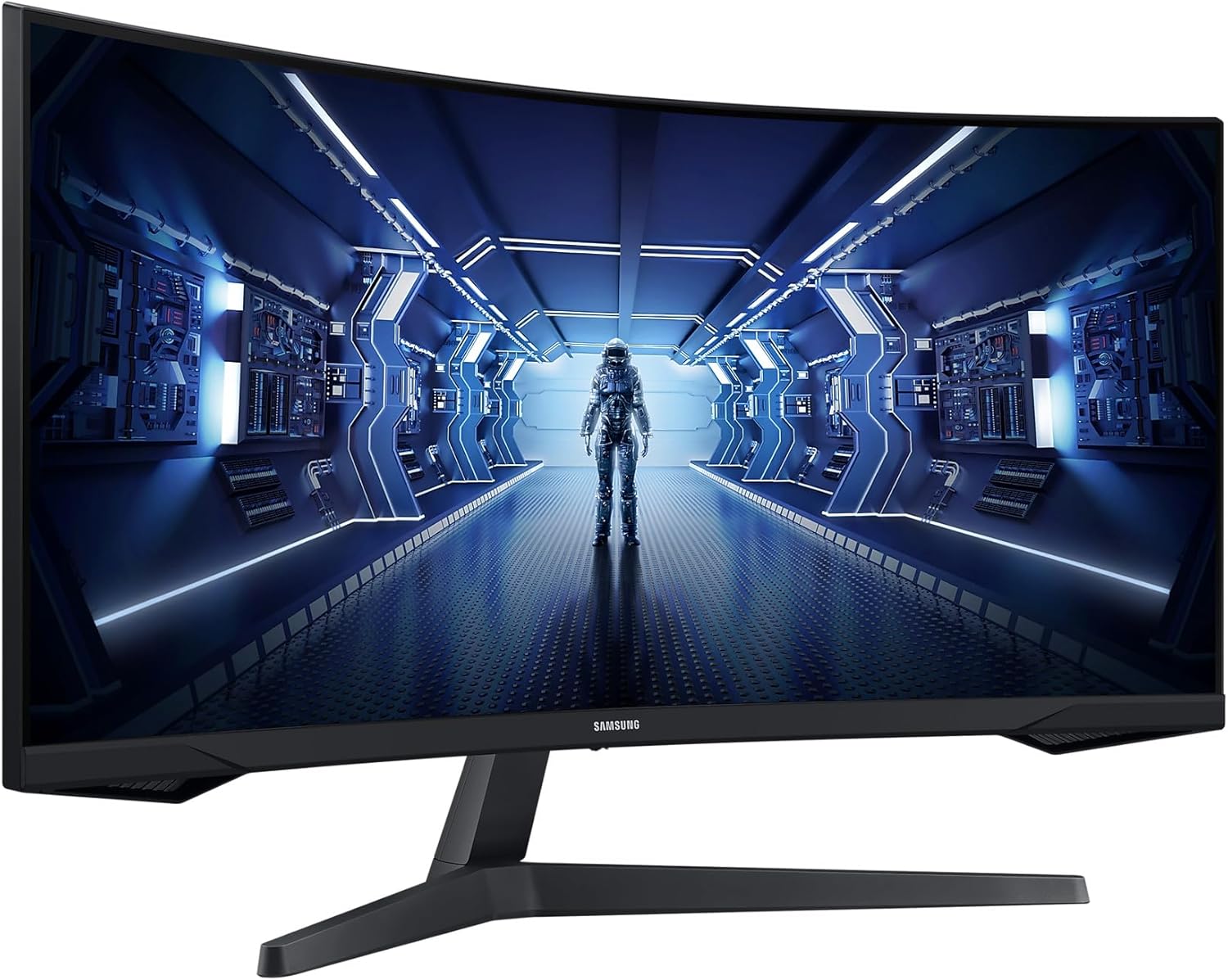 Samsung Lc34G55Twwpxen LC34G55TWWPXEN Monitor, Czarny, 34"