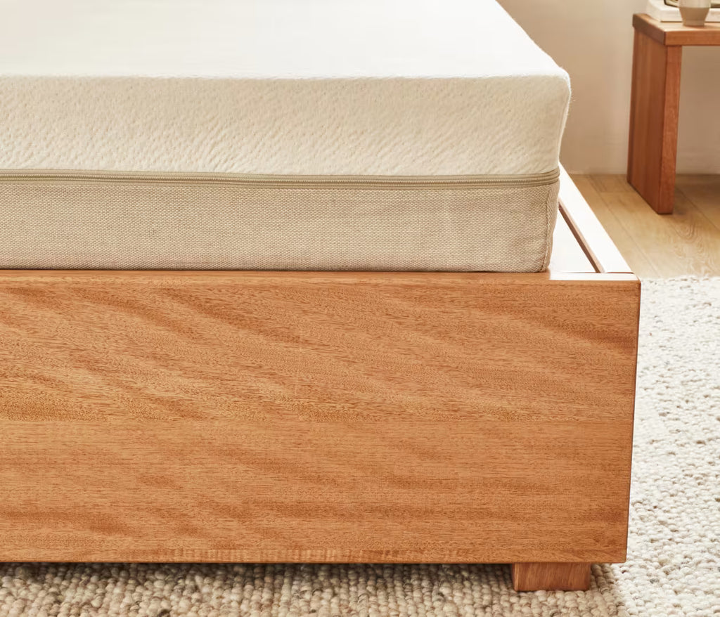 LUCA solid wood storage bed