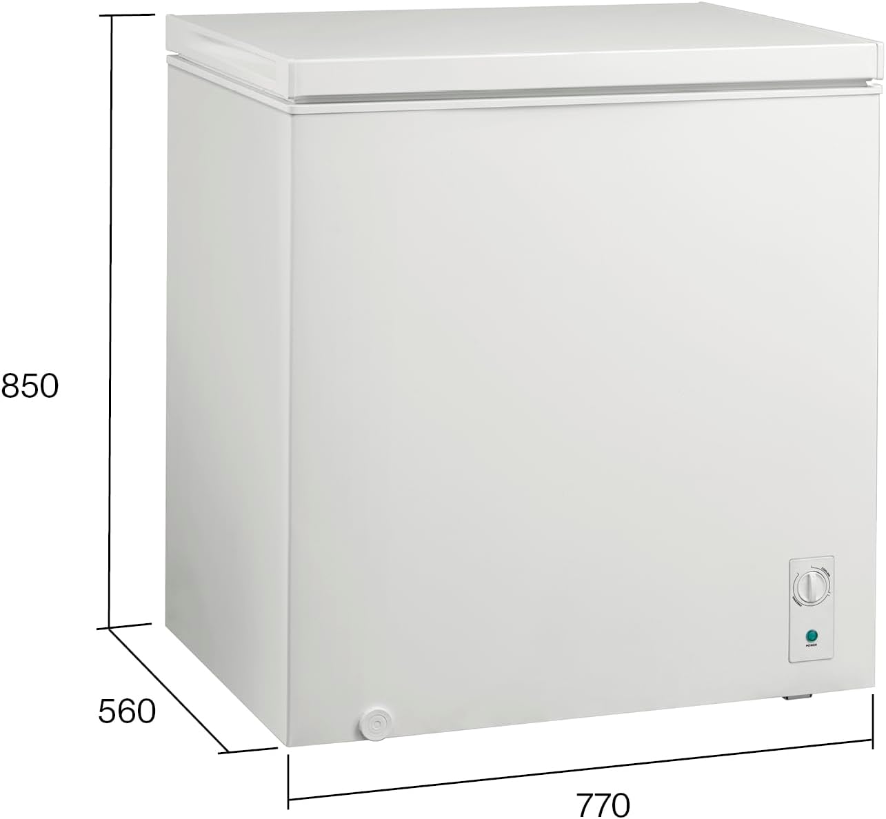 Edesa Congelador Horizontal EZH-2011 /C Tecnología Defrost Termostato Ajustable Capacidad 198L Color Blanco