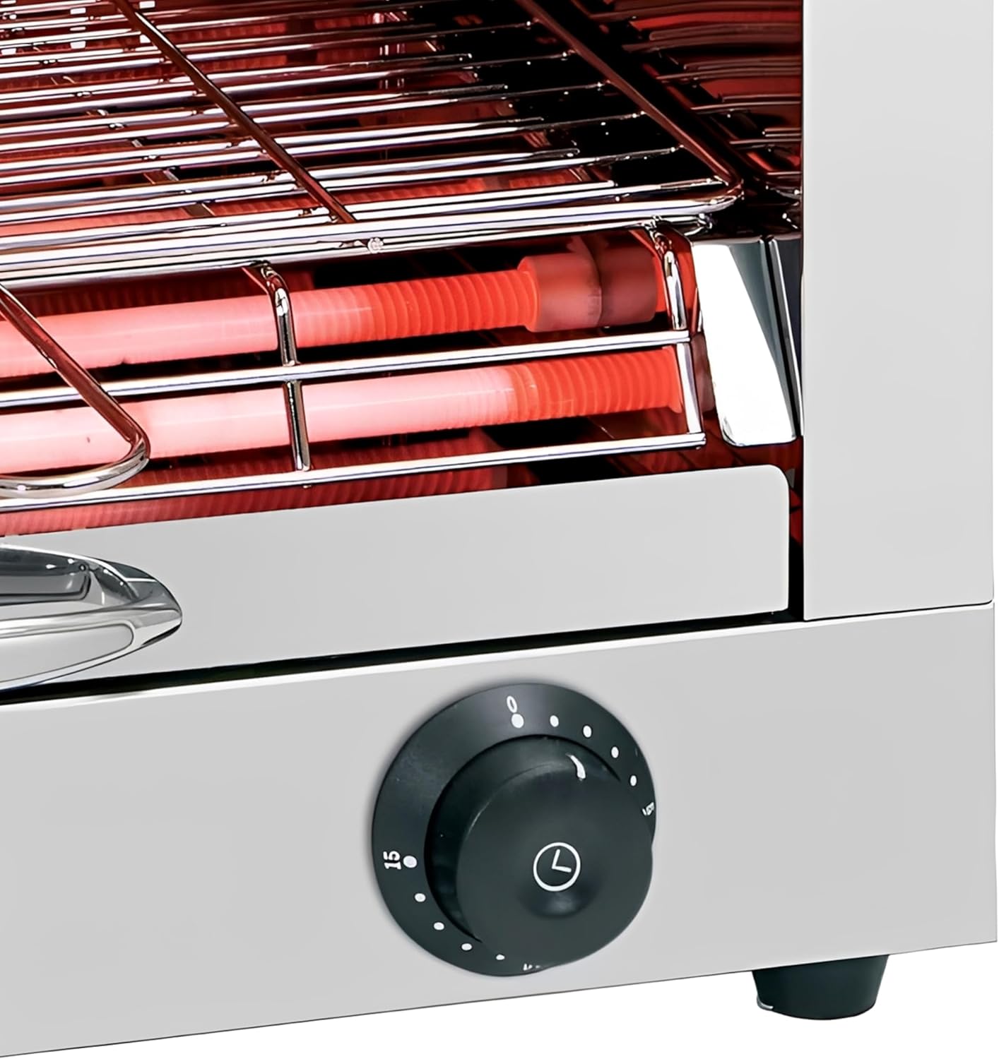 MBH - Tostadora industrial eléctrica 2 pisos INOX para HOSTELERÍA. Horno tostador de pan profesional para bar y restaurante.