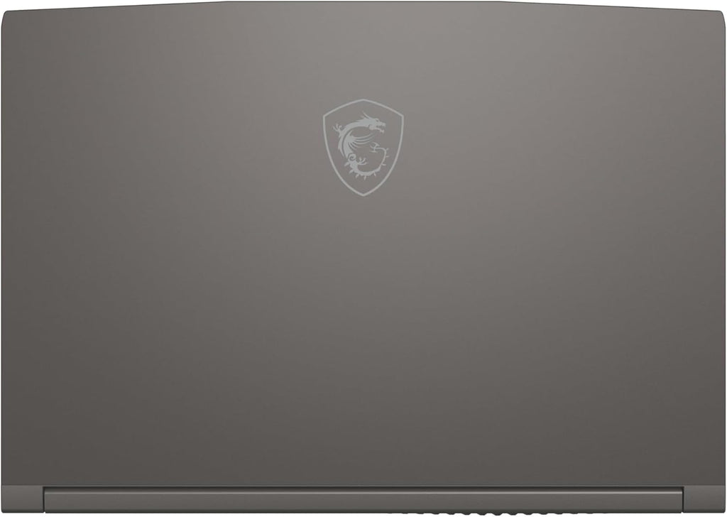 MSI Thin 15 B12UC-1842XES - Ordenador portátil de 15.6" Full HD (Intel Core i5-12450H, 16GB RAM, 512GB SSD, NVIDIA RTX 3050, Sin Sistema operativo) Color Gris - Teclado QWERTY español