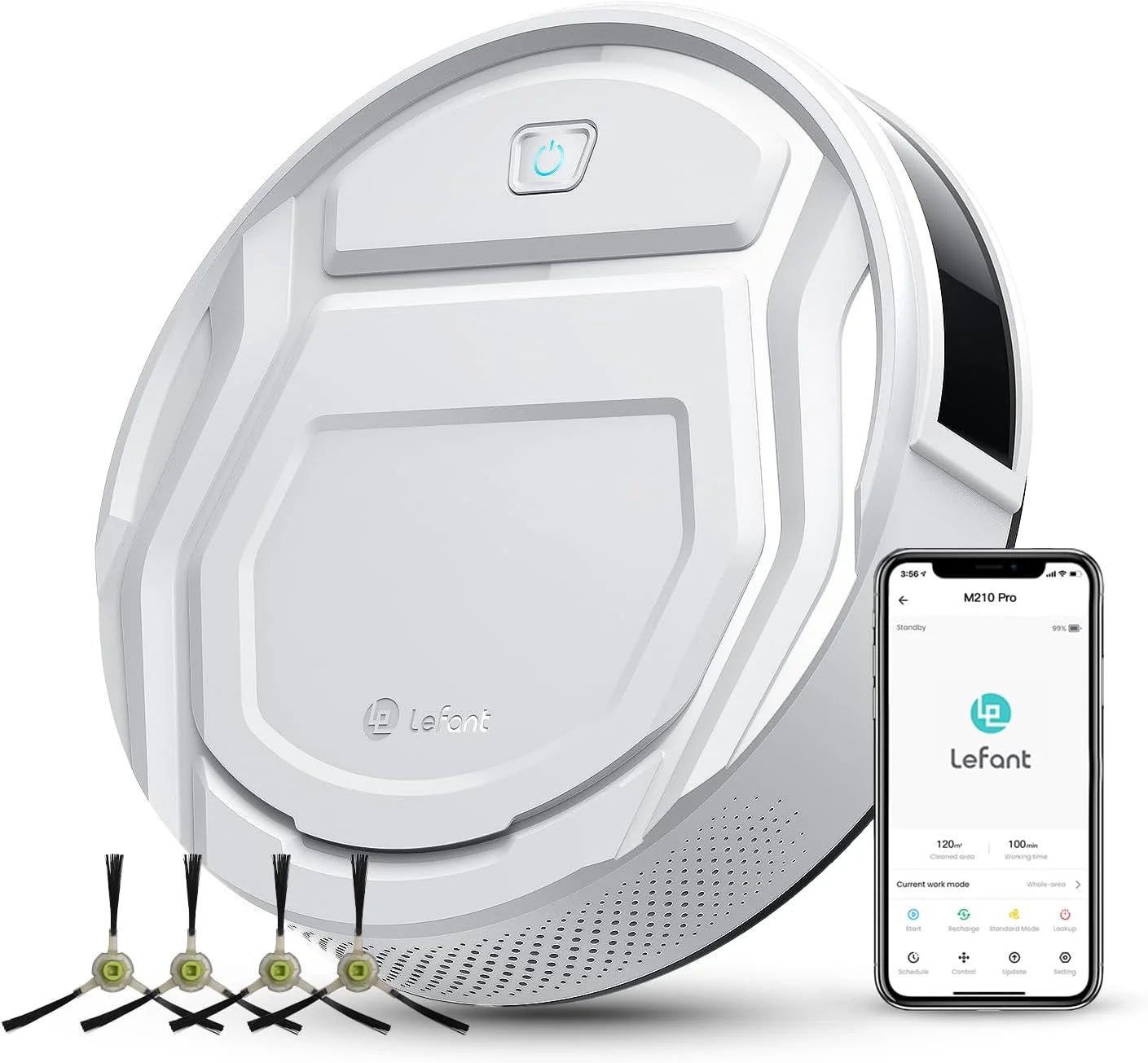 Lefant M330 Plus Robot Vacuum Cleaner and Floor Mop BN1