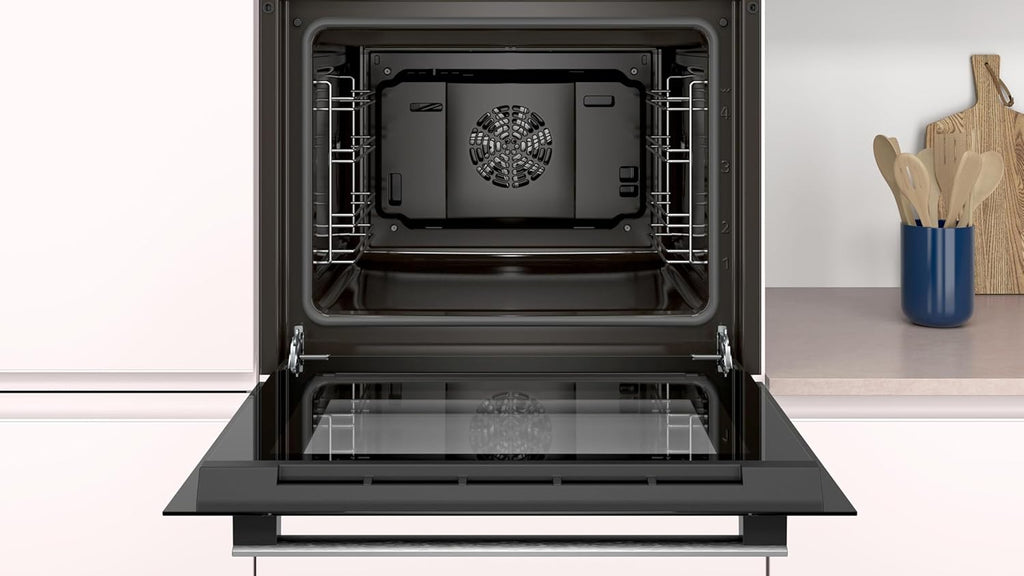 Balay Horno Multifunción, 60 cm de ancho, Control Comfort, Precalentamiento Rápido, 7 funciones, Negro/Acero inoxidable, 3HB2030X0