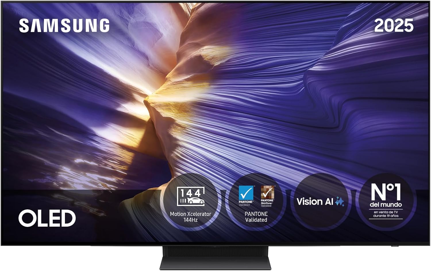 TV 65 Pulgadas OLED S93F 4K Smart TV con Vision AI, Motion Xcelerator 144Hz y Colores certificados por Pantone