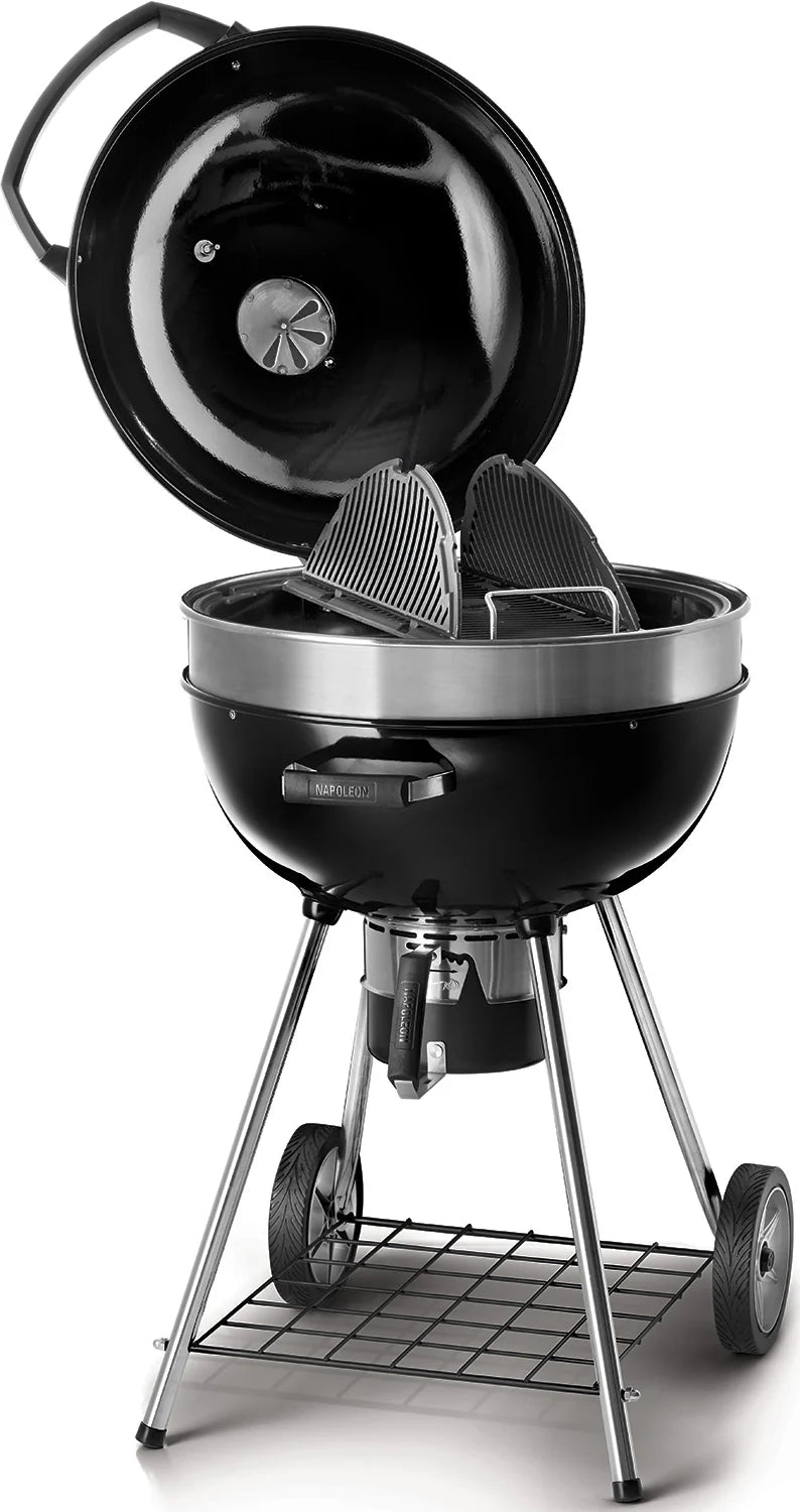 2026 Barbacoa de Carbón Napoleon Esférica Ø 57 cm con Parrilla de Fundición
