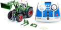 siku 6796, Tractor Fendt 933 Vario con cargador frontal, Verde, Metal/Plástico, 1:32, Teledirigido, Incl. mando a distancia bluetooth y accesorios, Control posible mediante app móvil