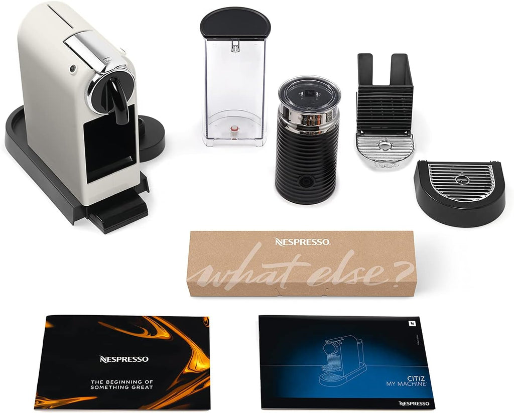 DeLonghi Nespresso Citiz EN267.WAE Cafetera con cápsulas, sistema de extracción especial, 1710 W, 1 L, plástico, Blanco