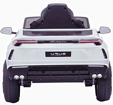 Coche eléctrico Infantil 12v Blanco Lamborghini Urus ATAA Cars con música MP3 Luces LED suspensión