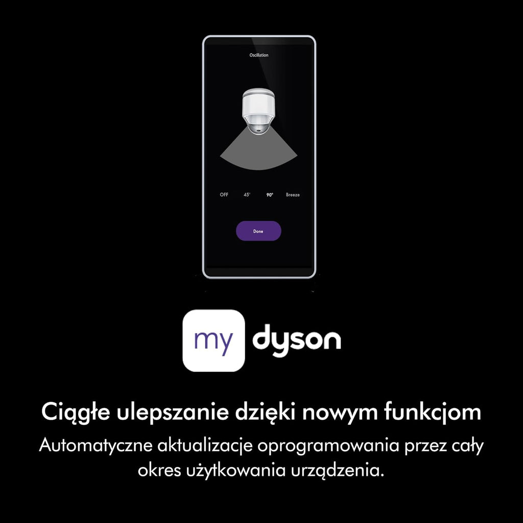 Dyson Purifier Cool PC1 chłodzący oczyszczacz powietrza o dużej mocy (Biały/Biały)
