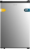 Cecotec Congelador Vertical Sobremesa 87L Bolero CoolMarket TF 87 Inox. 83,6 cm de Altura y 50,6 cm de Ancho, Bajo Consumo, Puerta Plana y Reversible, Diseño Compacto, Blanco