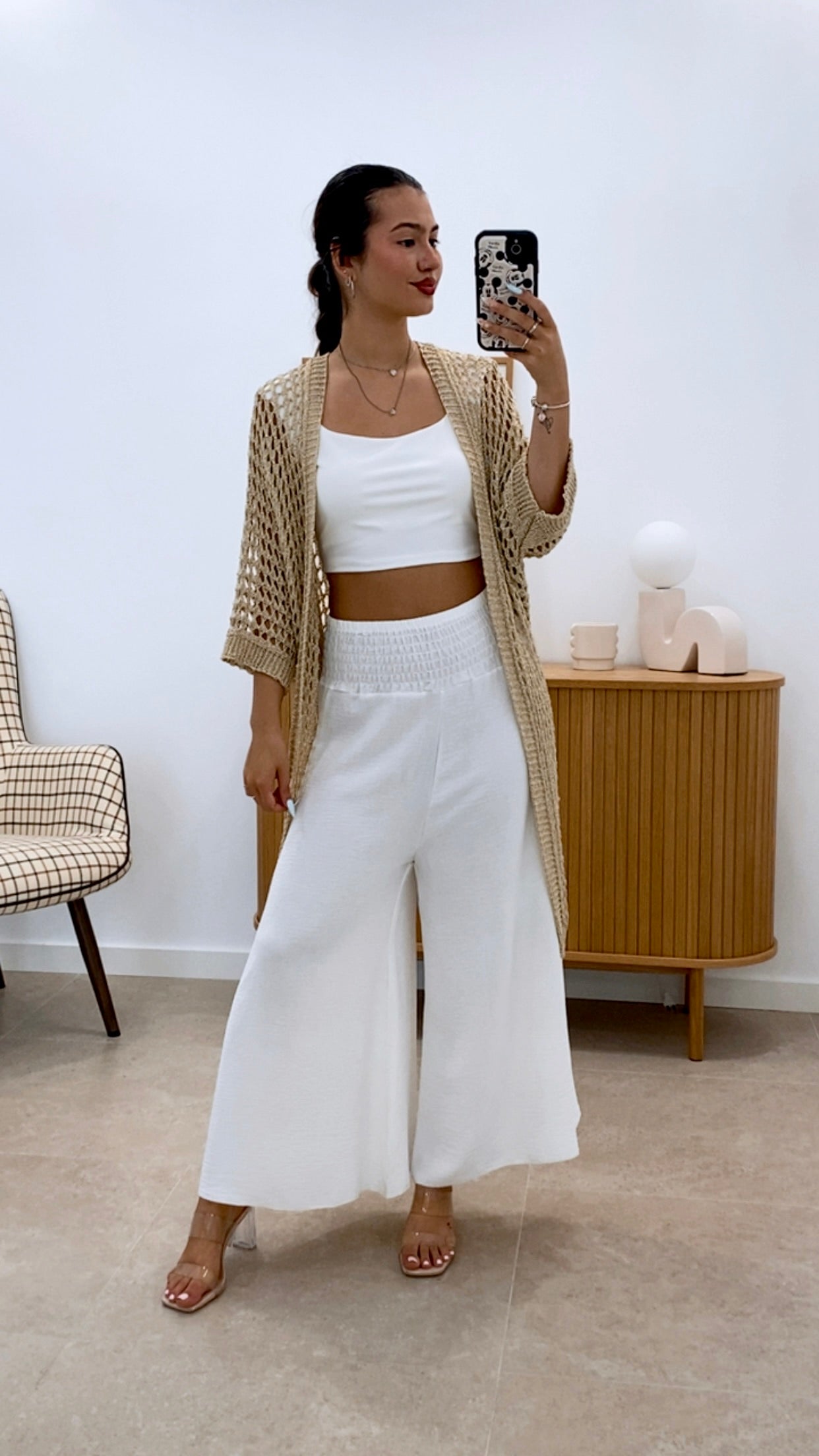 KIMONO HILO DORADO