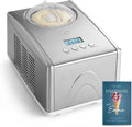 SPRINGLANE Homemade Ice Cream Maker EMMA, Ice Cream Maker, Fridge with Compressor 1.5L, Removable Container and LCD Display + Recipe Book