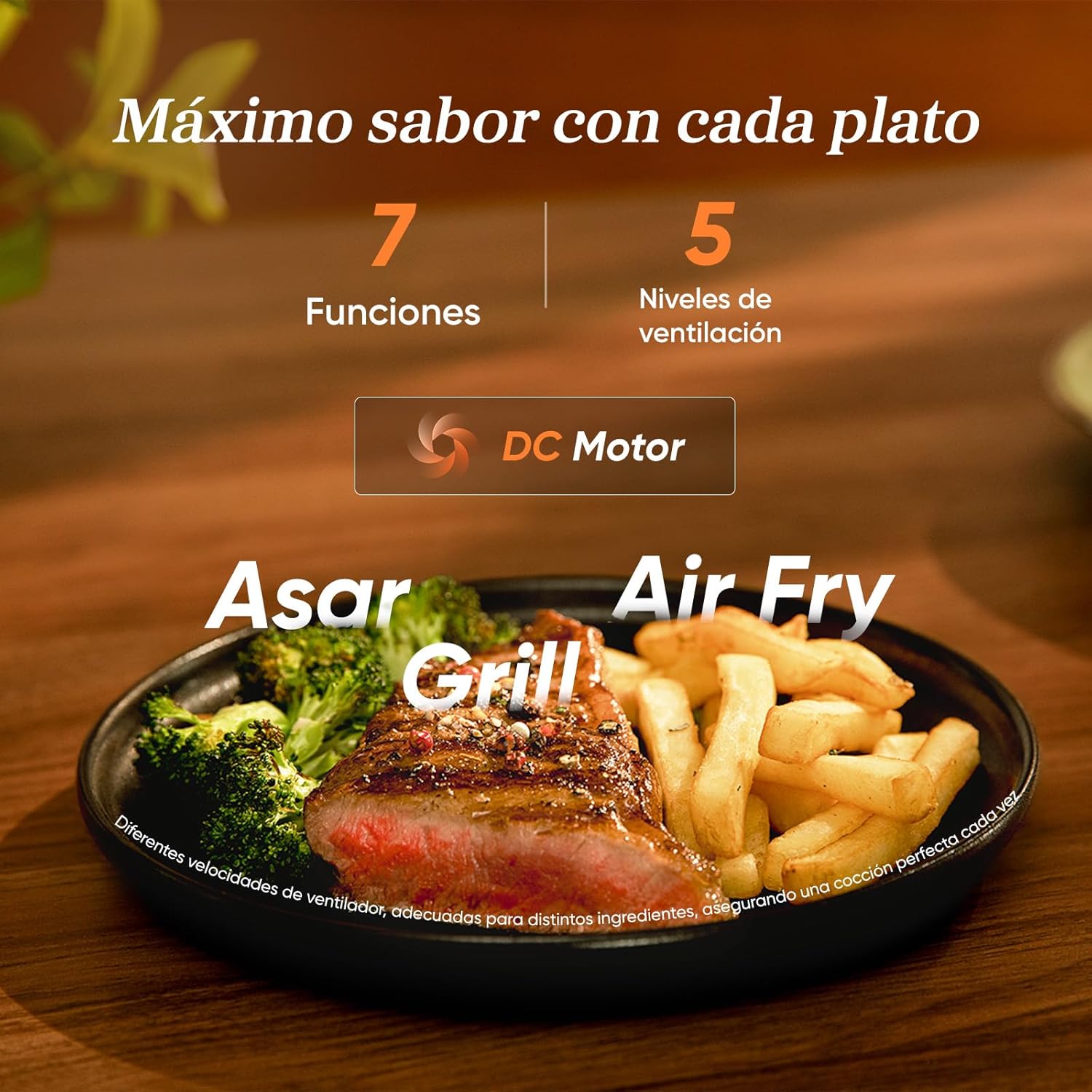 Cosori Turbo Tower Freidora de Aire10,8L con Cesta Verticales, Cocción en 3 Niveles que Ahorra Espacio, 2630 W, 6 funciones, 2 DC Motores, Más de 50 Recetas Completas en Línea