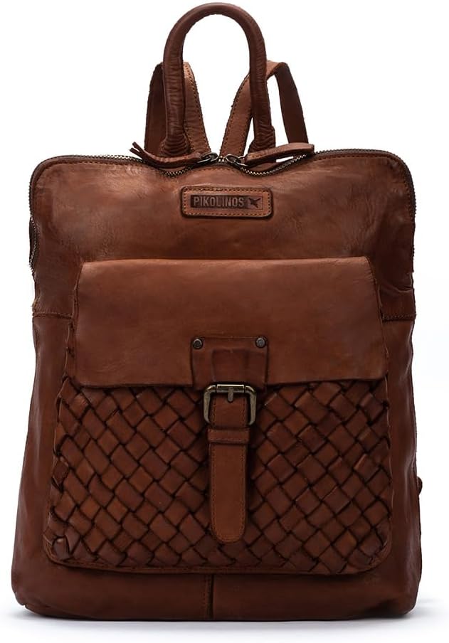 Pikolinos Mochilas en Cuero FAURA para Señora Color COGNAC