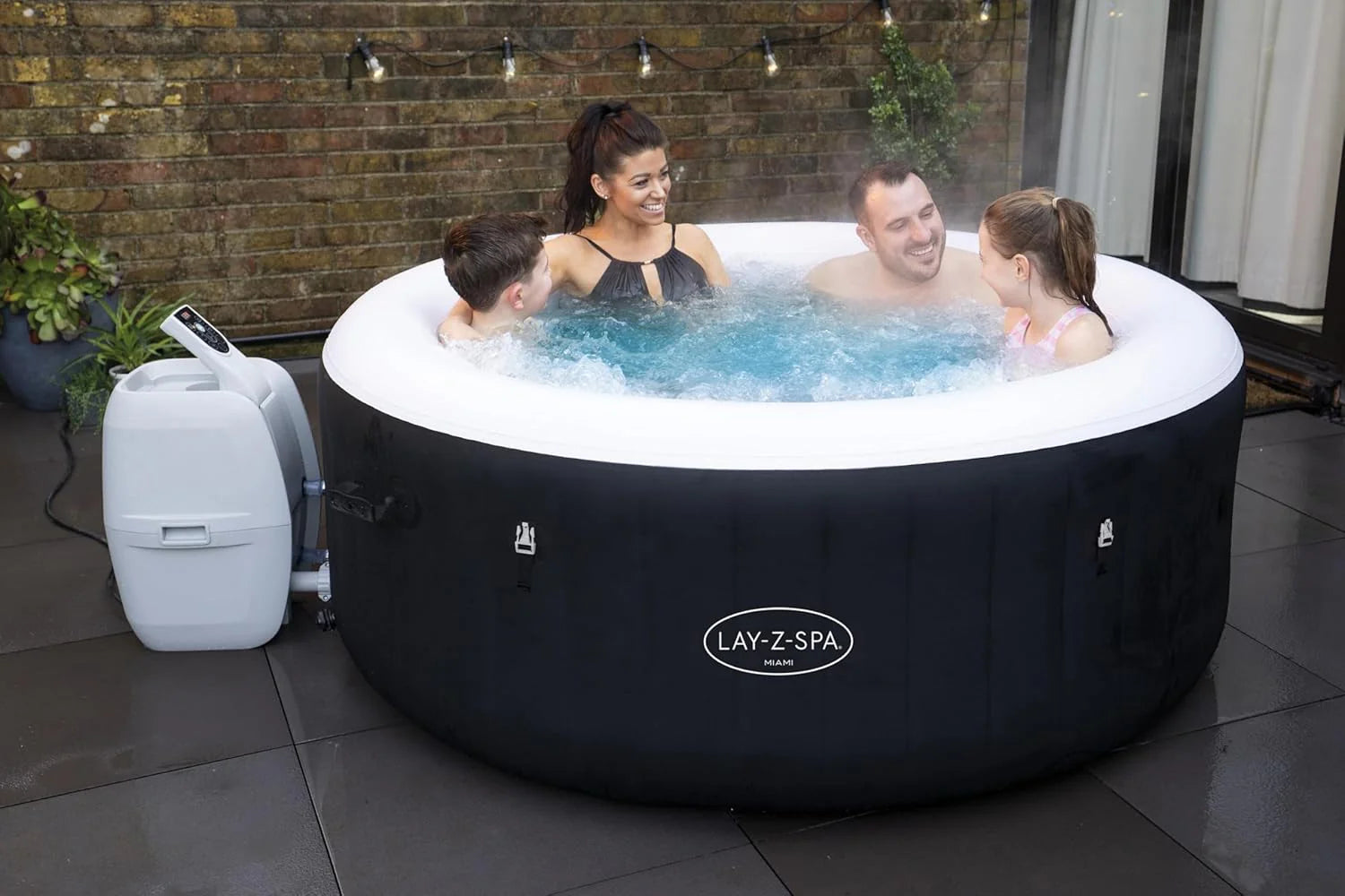 Bestway Lay-Z-SPA 71" x 26"/1.80m x 66cm Miami AirJet