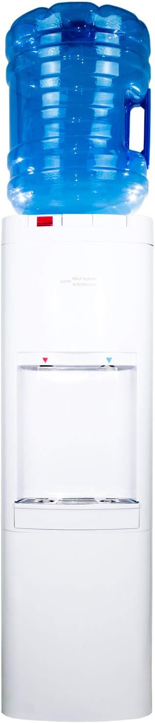 Fuente de Agua EVOSSÉ O3 UP Blanca. Dispensador de Agua fría y Caliente. Water Cooler.
