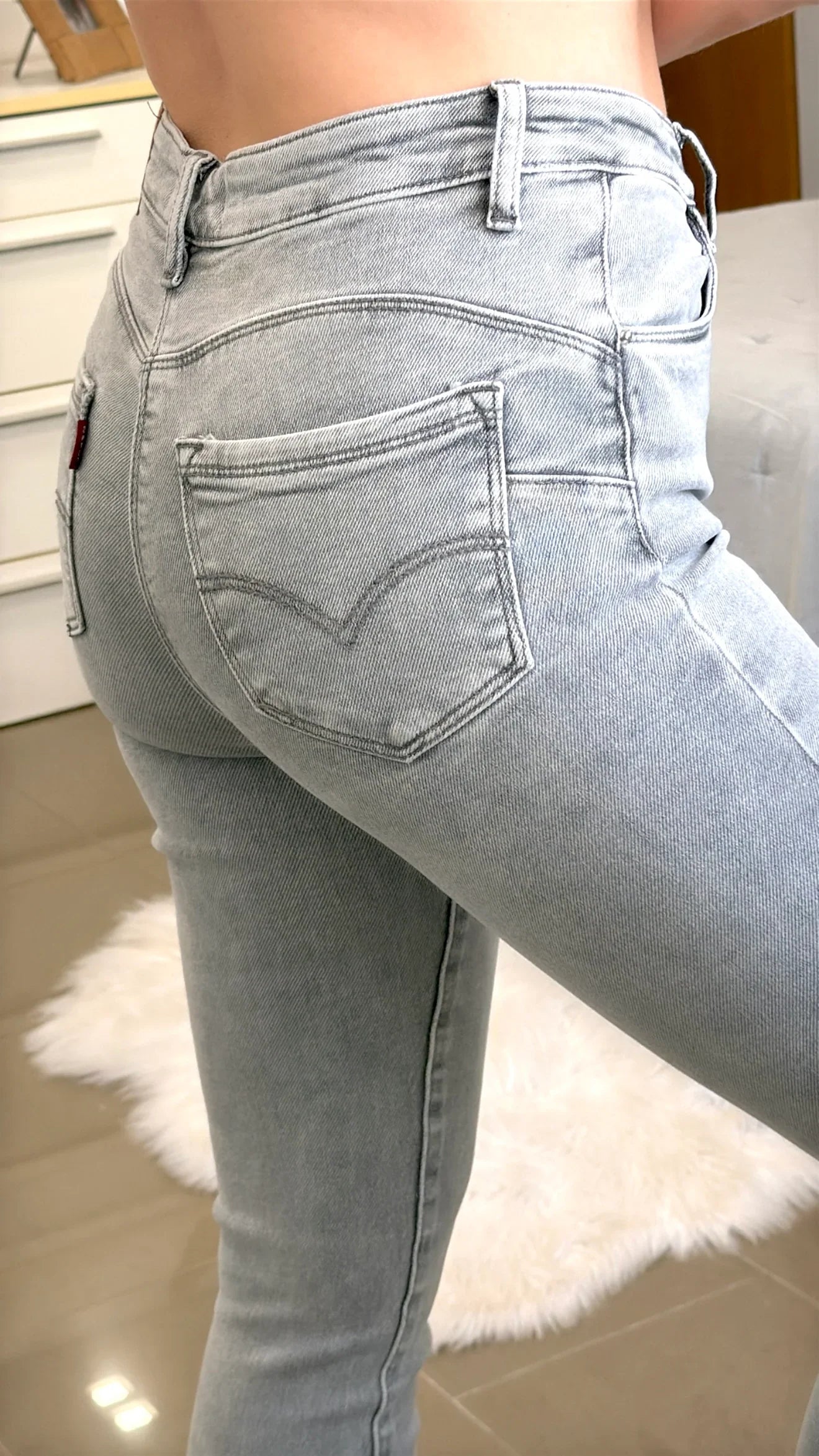 PANTAL¨®N FOLYROSE GRIS