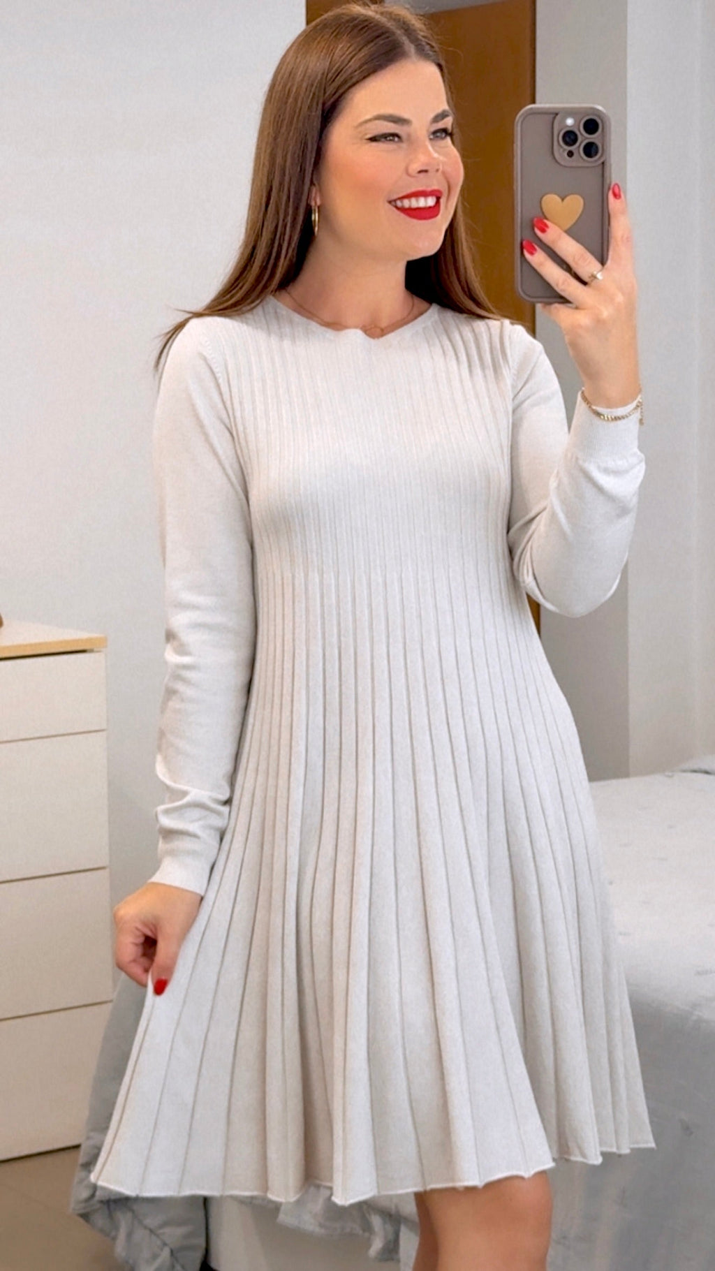 VESTIDO PUNTO EVASE