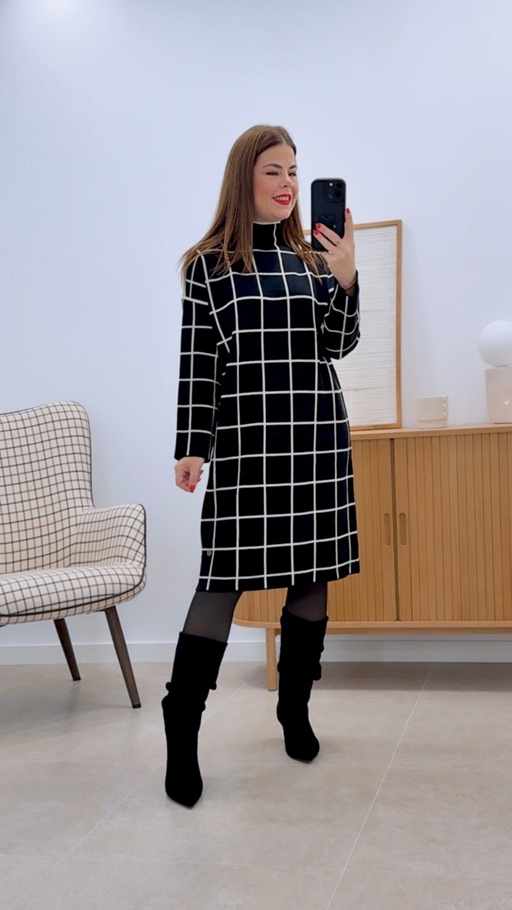 VESTIDO PUNTO CUATO