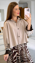 GABARDINA CROP B¨¢SICA