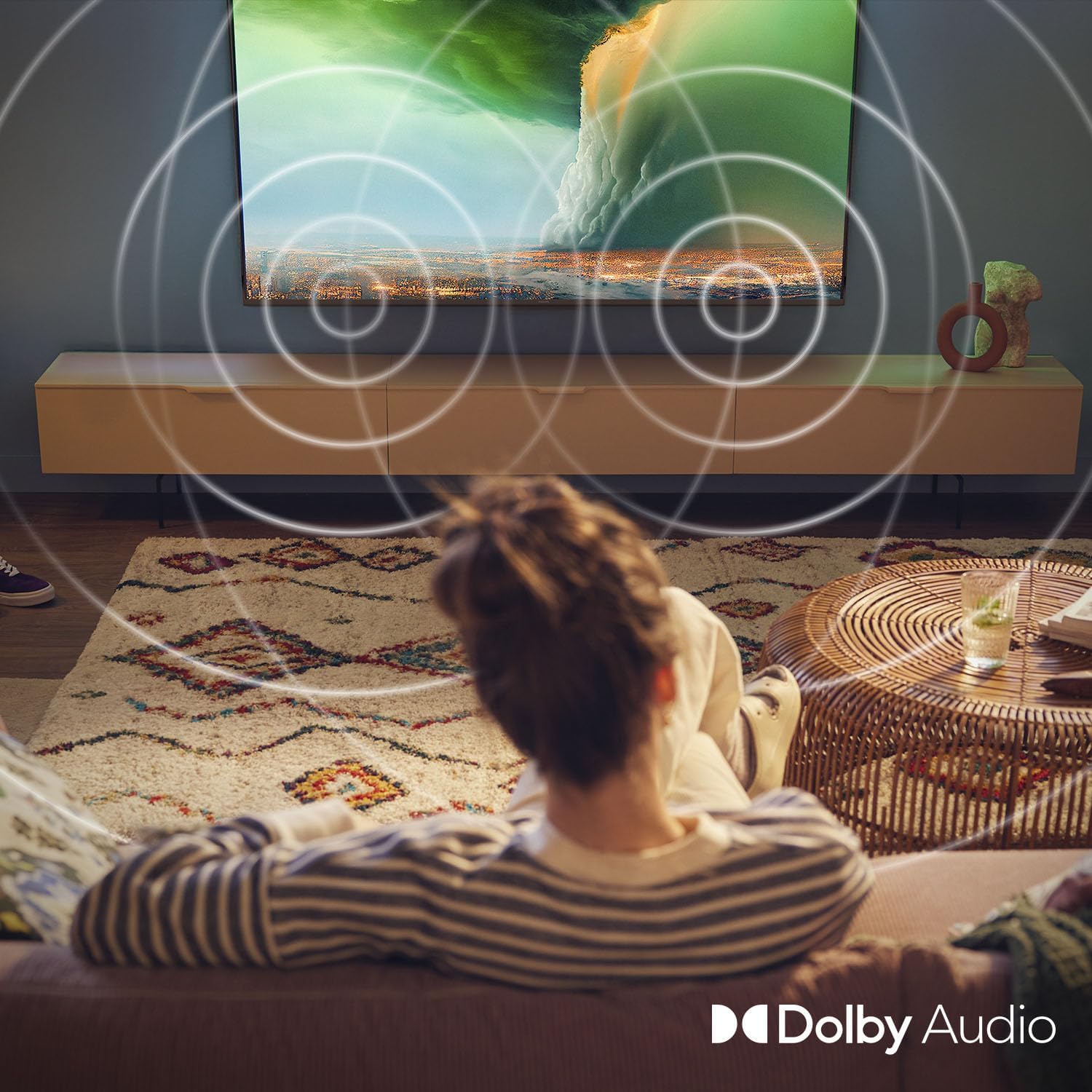 40PFS6000 HD LED Smart TV - Pantalla de 40 Pulgadas con Pixel Plus, Plataforma Titan OS y Sonido Dolby Digital - Funciona con Alexa y con el Asistente de Voz de Google