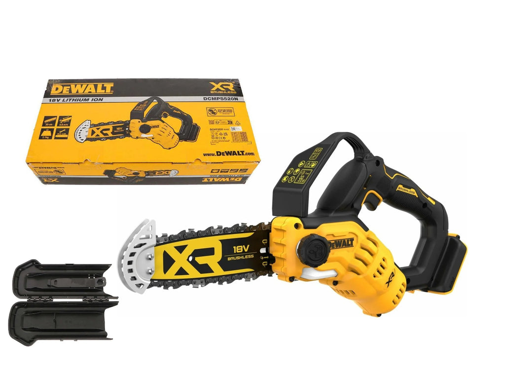 Piła łańcuchowa akumulatorowa DeWalt DCMPS520n do drewna mała pilarka 18V