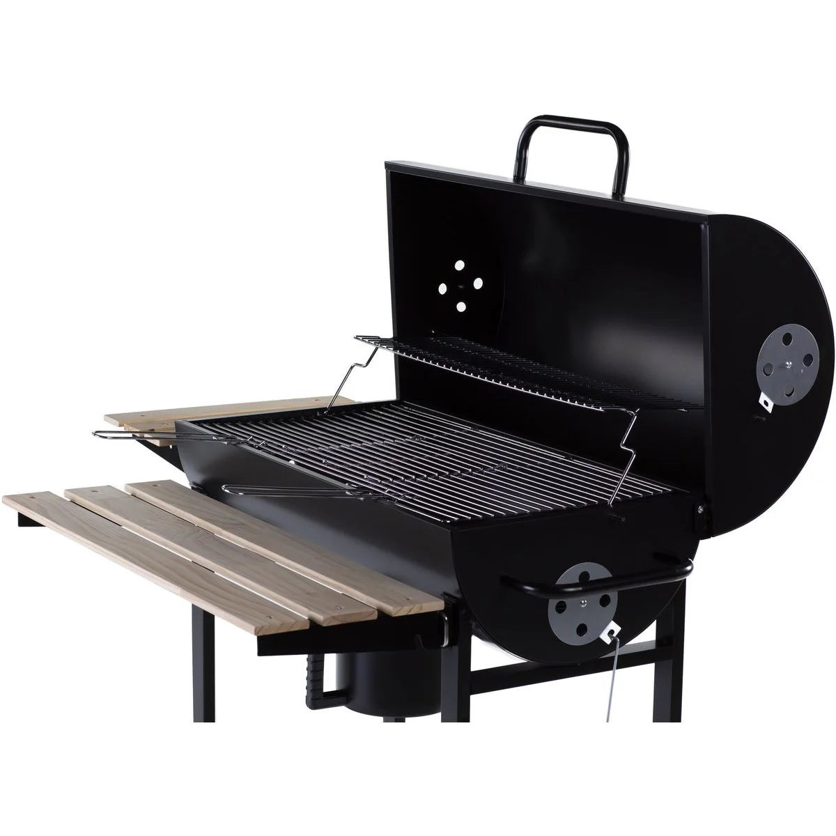 Barbacoa A Carbón "king" - 95 X 63 X 105 Cm - Negro