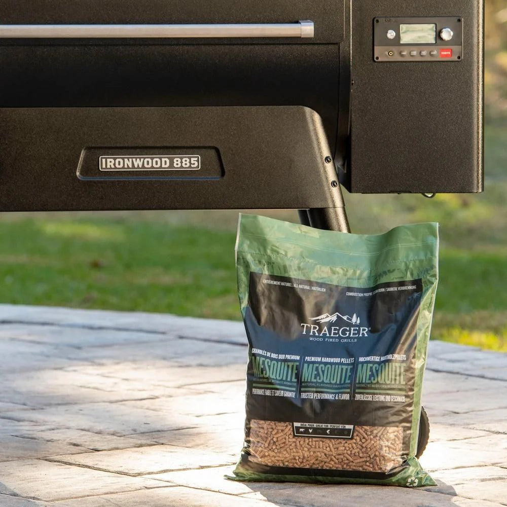 Pellets De Madera De Algarrobo Para Barbacoa Traeger
