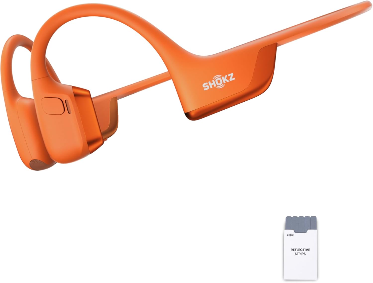 SHOKZ Słuchawki Sportowe OpenRun Pro 2 z Przewodnictwem Kostnym, Bezprzewodowe z Bluetooth 5.3, Mikrofony Redukujące Hałas, IP55 Wodoodporne, 12h Czasu Odtwarzania, USB-C Szybkie Ładowanie, Czarny