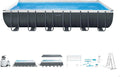 Intex 55220 – Removable Rectangular Ultra XTR Frame Pool 549 x 274 x 132 + Filter